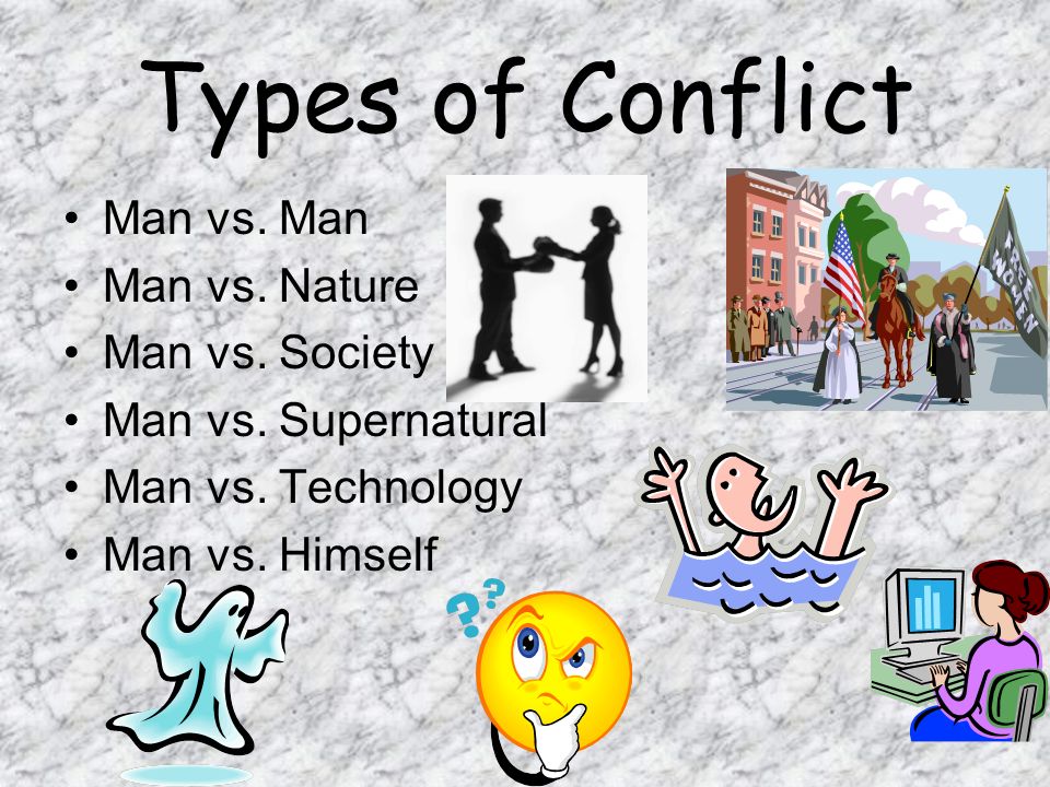 man vs nature conflict examples